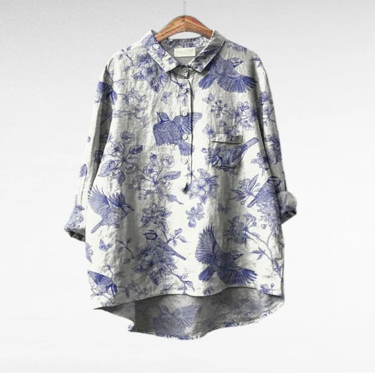 Bloemen Blouse Dames | Tijdloos Design & Flatterende Pasvorm