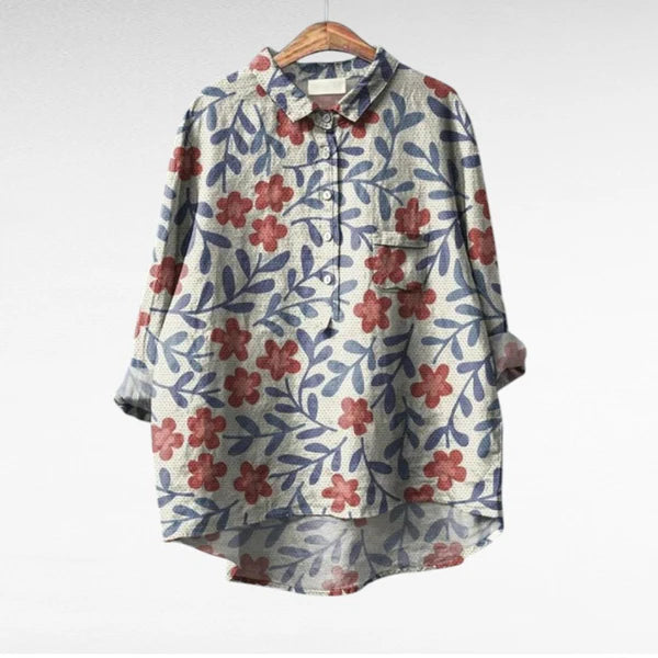 Bloemen Blouse Dames | Tijdloos Design & Flatterende Pasvorm