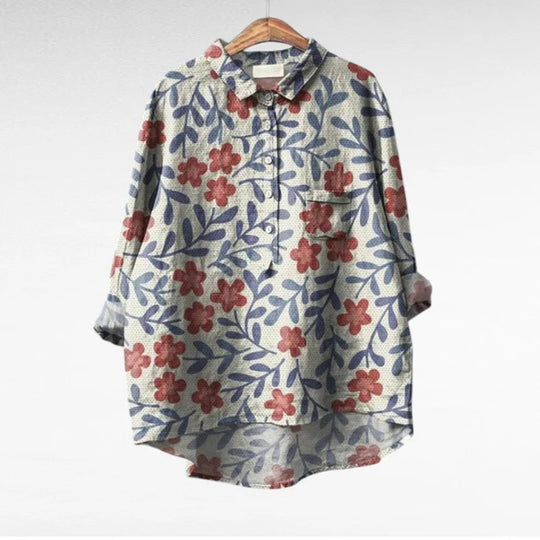 Bloemen Blouse Dames | Tijdloos Design & Flatterende Pasvorm