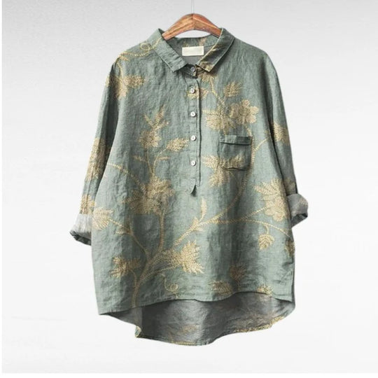 Bloemen Blouse Dames | Tijdloos Design & Flatterende Pasvorm