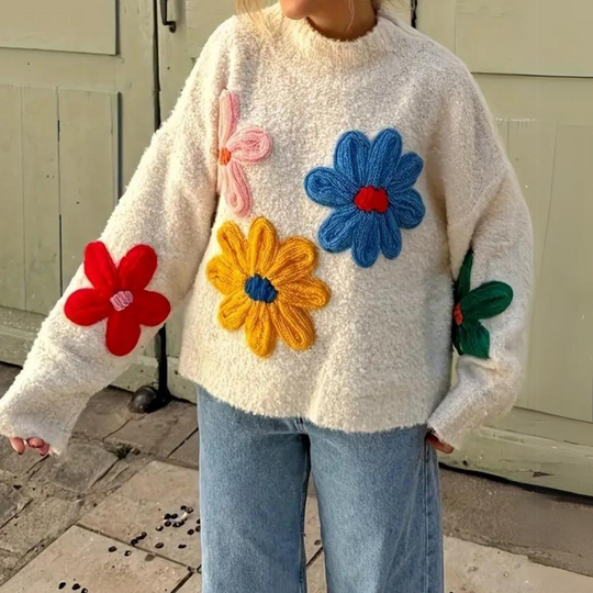 Brenda - Multicolor bloementrui voor dames