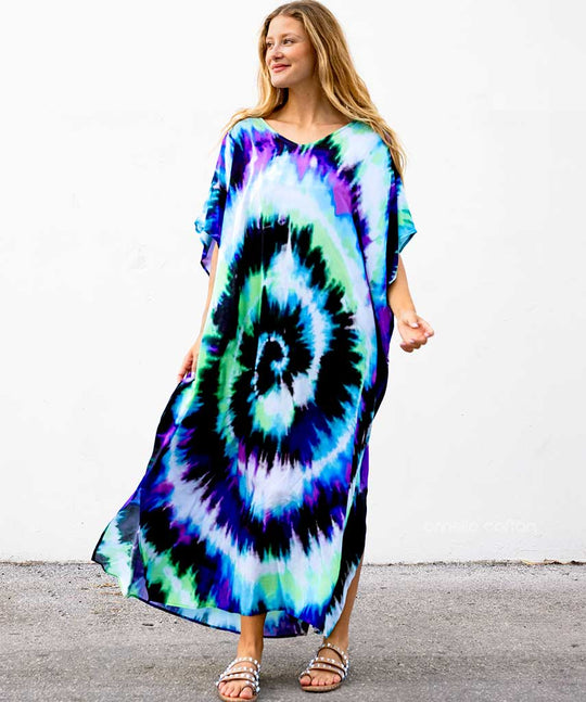 Variant image for Dames Maxi Jurk Bohemian Zomerstijl - Salve-9