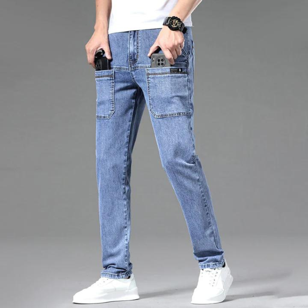 Tijn - Duurzame Multi Pocket Jeans voor Mannen