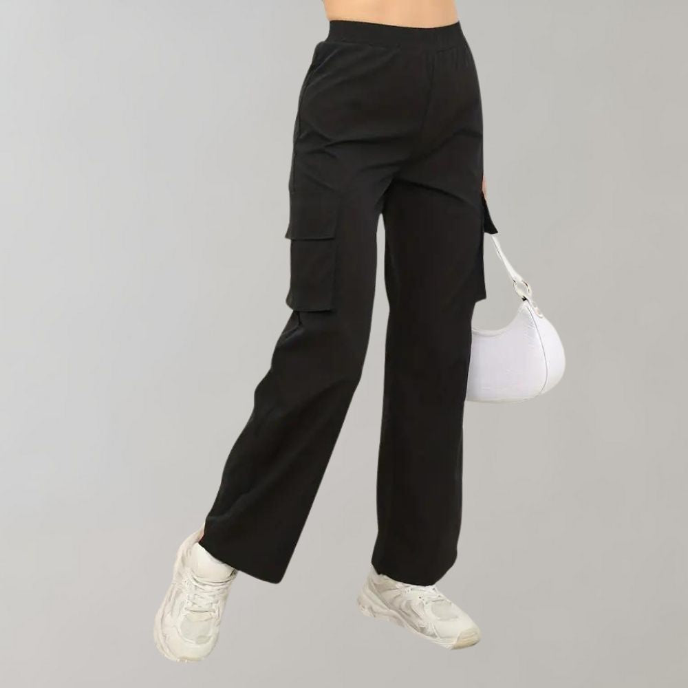 Trendy dames cargobroek met stijlvolle zakken - Marja