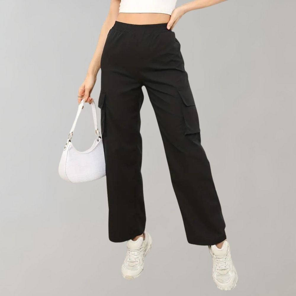 Trendy dames cargobroek met stijlvolle zakken - Marja