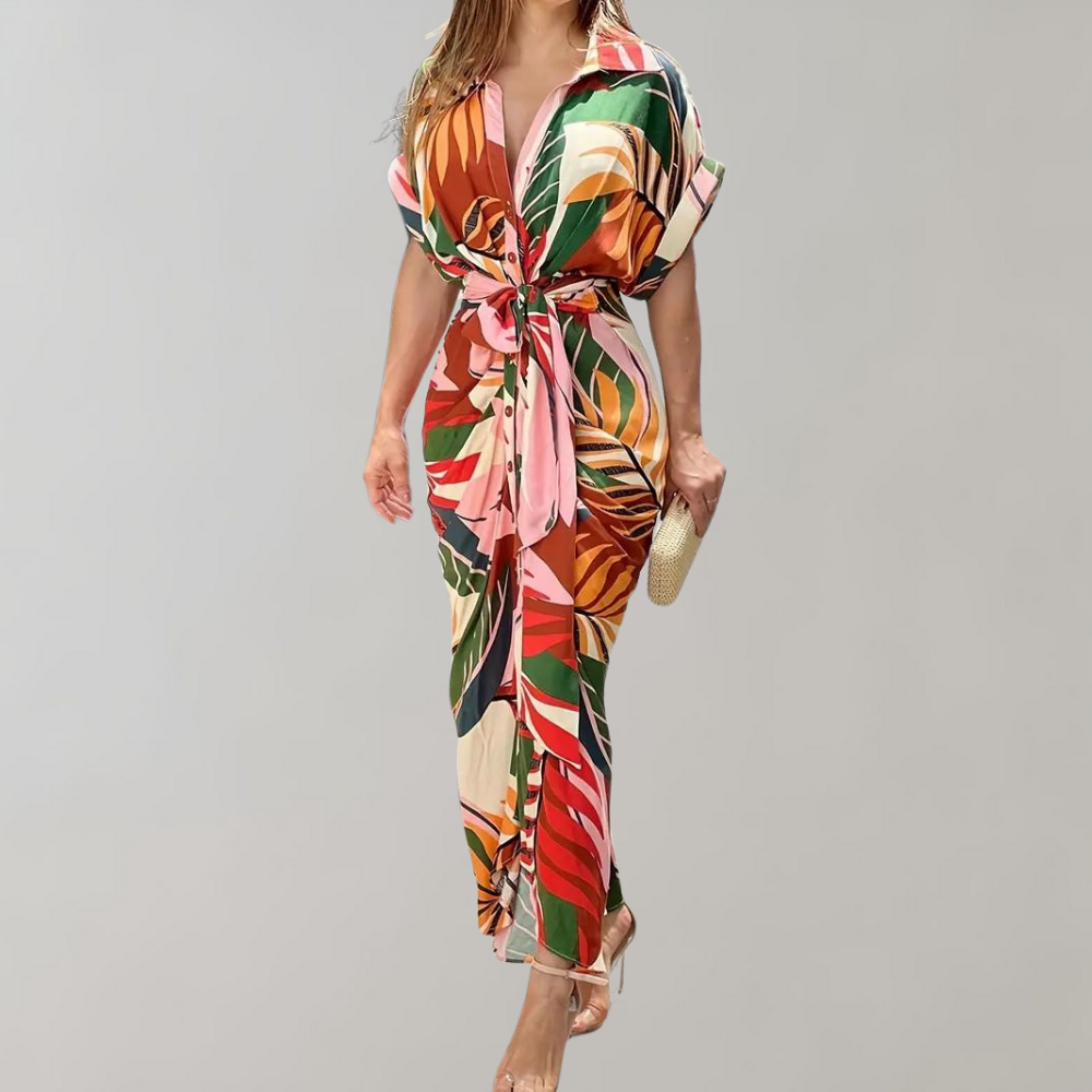 Variant image for Dames Zomerjurk Ademend Comfortabel Ontwerp - Norielle-11