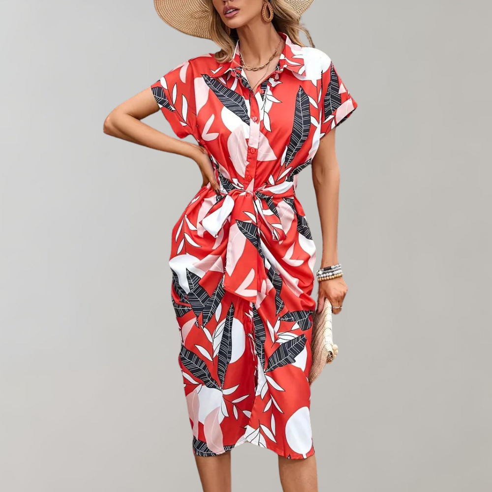 Variant image for Dames Zomerjurk Ademend Comfortabel Ontwerp - Norielle-6