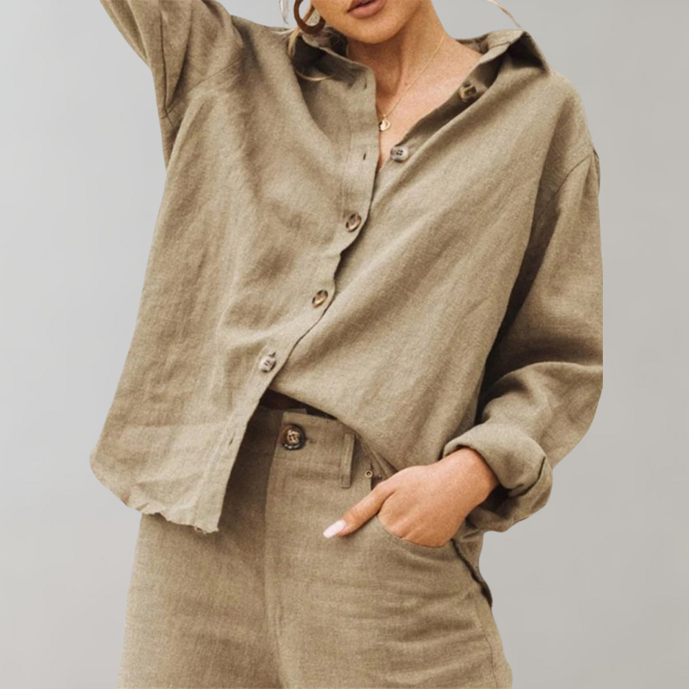 Veelzijdige en moeiteloos chique casual blouse voor dames - Celine
