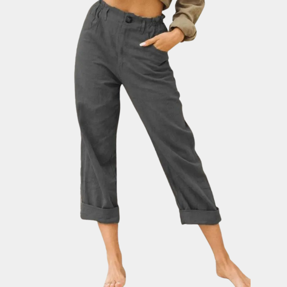 Alisa - Moeiteloze en veelzijdige vrijetijdsbroek voor vrouwen