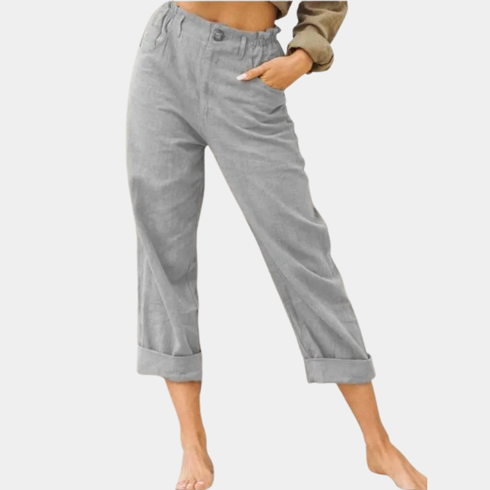 Alisa - Moeiteloze en veelzijdige vrijetijdsbroek voor vrouwen