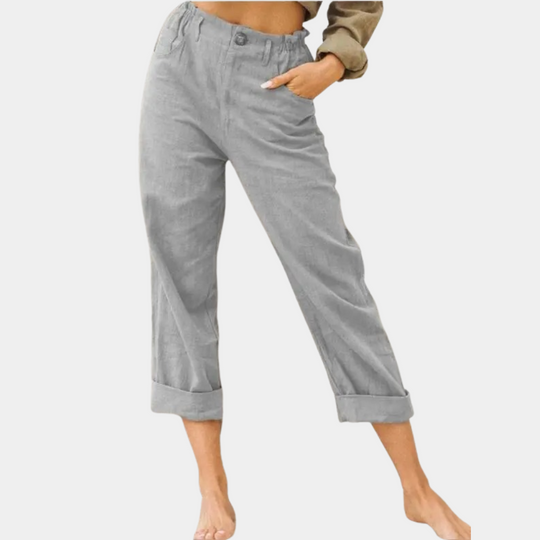 Alisa - Moeiteloze en veelzijdige vrijetijdsbroek voor vrouwen