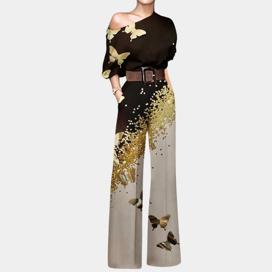 Variant image for Dames Zwarte Jumpsuit Feestelijk Elegant Ontwerp - Sade-19
