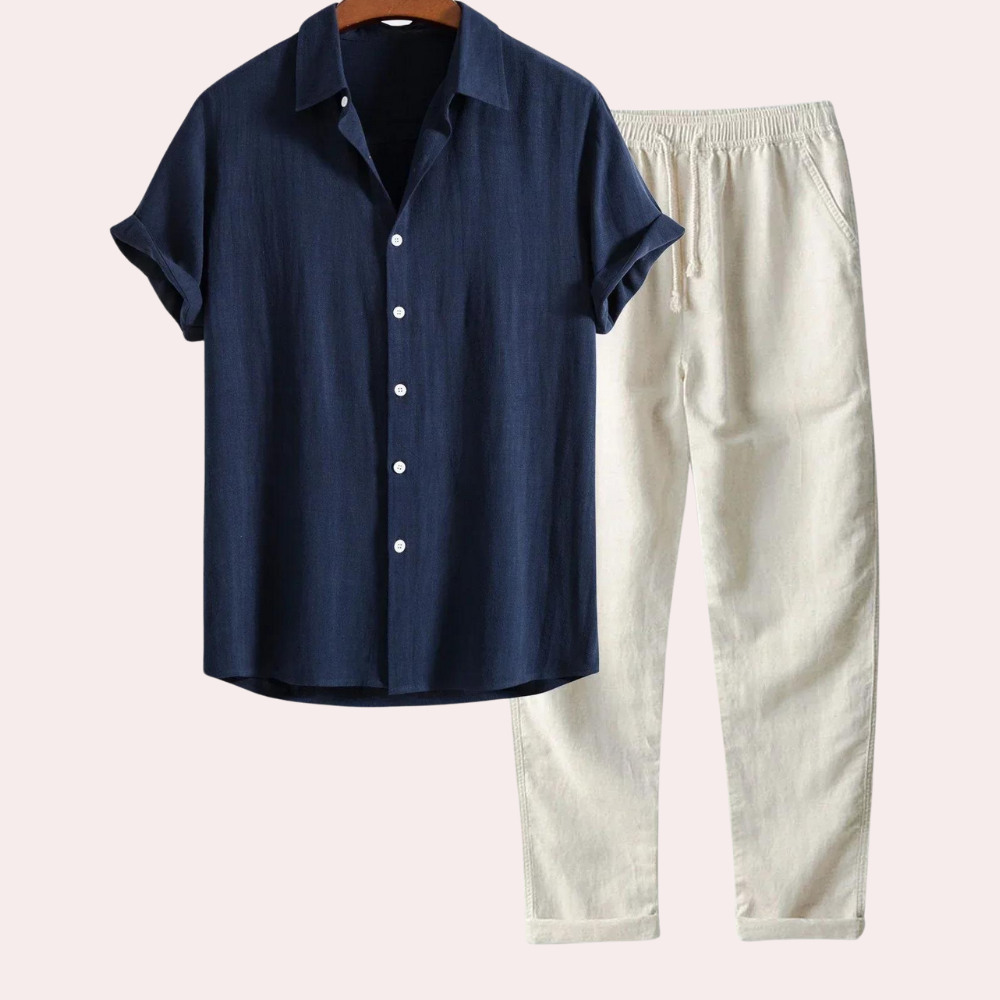 Atmungsaktives en ontspannen comfortabel zomerset voor mannen - Aramis