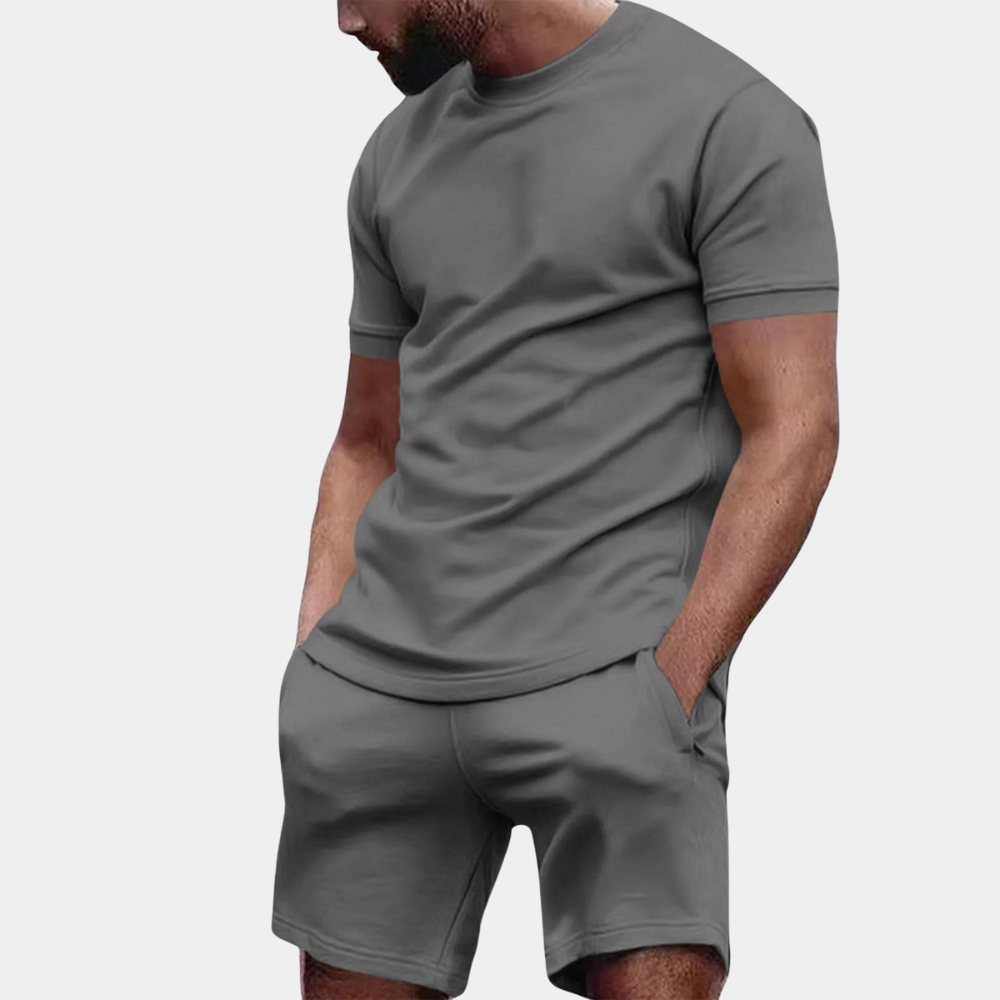 Minimalistisch en verfijnd Effen Herenset - Sandro