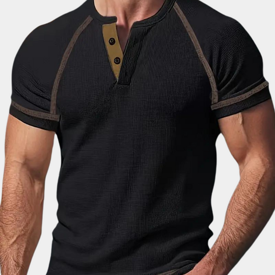 Nestor - Korte mouw T shirt voor heren Lichtgewicht comfort om de hele dag te dragen