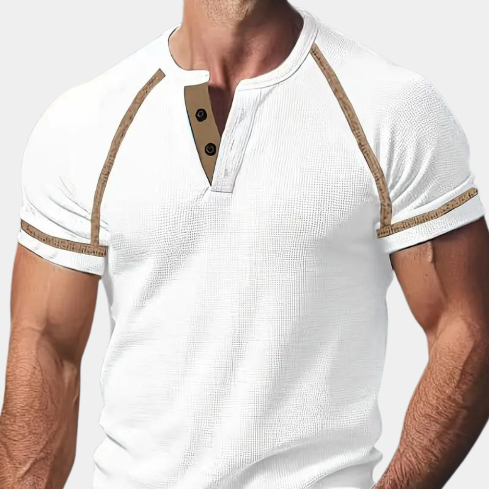 Nestor - Korte mouw T shirt voor heren Lichtgewicht comfort om de hele dag te dragen