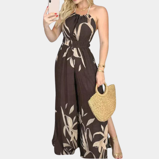 Dames Halter Jumpsuit - Bea