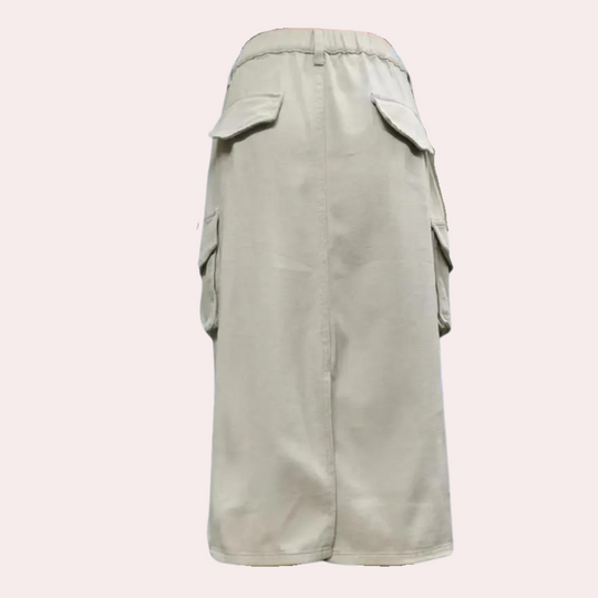 Dames Cargo Rok Retro Stijl Elegant en Veelzijdig - Emma-4