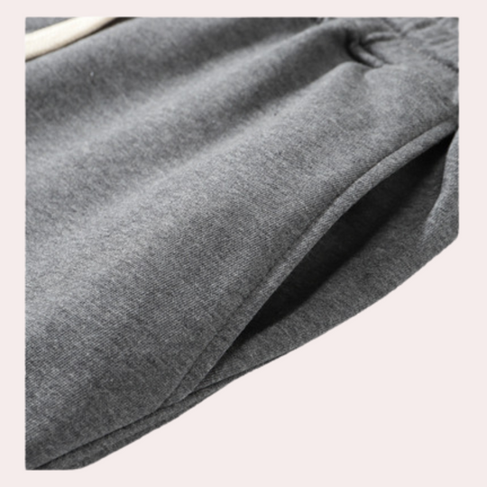 Heren Korte Broek Comfortabel Katoen Met Zijzakken - Willem-5