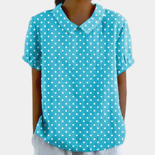 Casual en Kleurrijke Damesblouse voor Elke Dag - Evalina