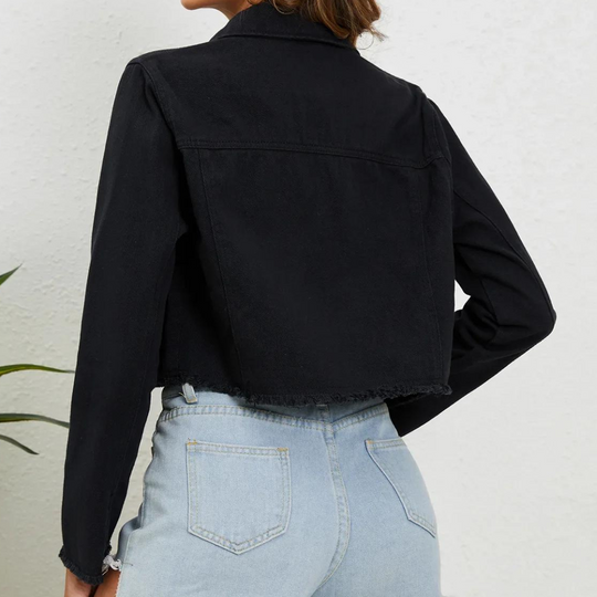 Warme damesmantel met moderne en comfortabele pasvorm - Susana
