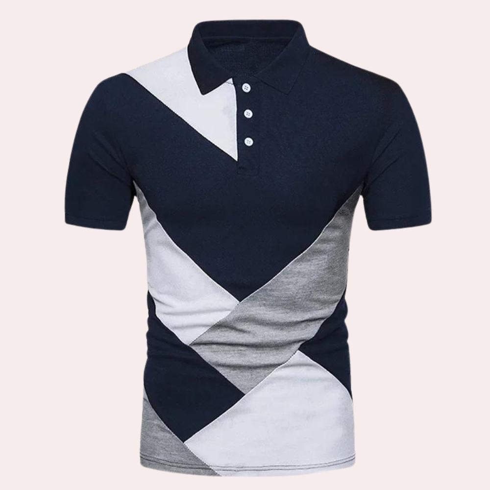 Modern gesneden herenpolo - Aleksandar