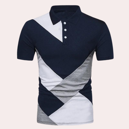 Modern gesneden herenpolo - Aleksandar