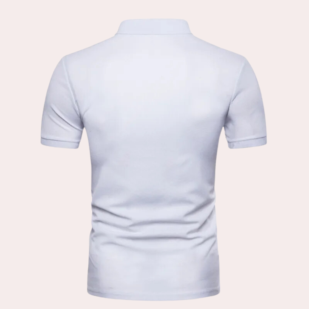 Modern gesneden herenpolo - Aleksandar