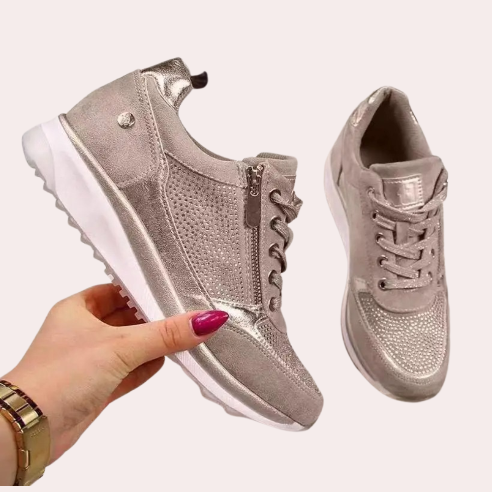 Variant image for Dames Sneakers met Rits Stijlvol en Comfortabel - Rodica-2