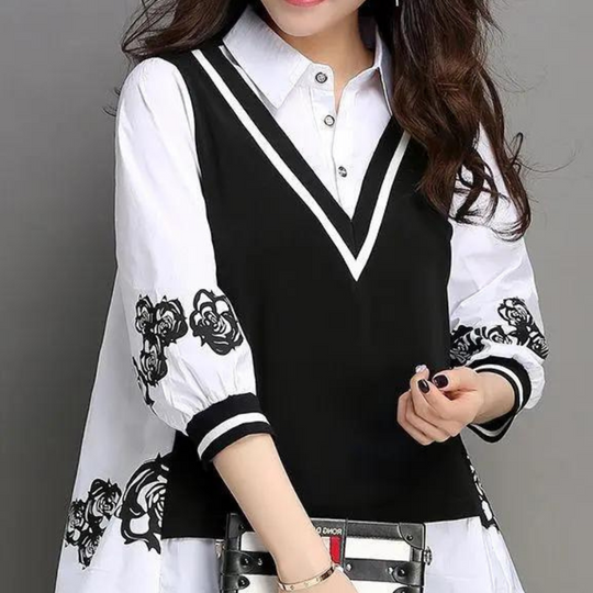 Xanthe - Elegante en sierlijke damesblouse voor een tijdloze look