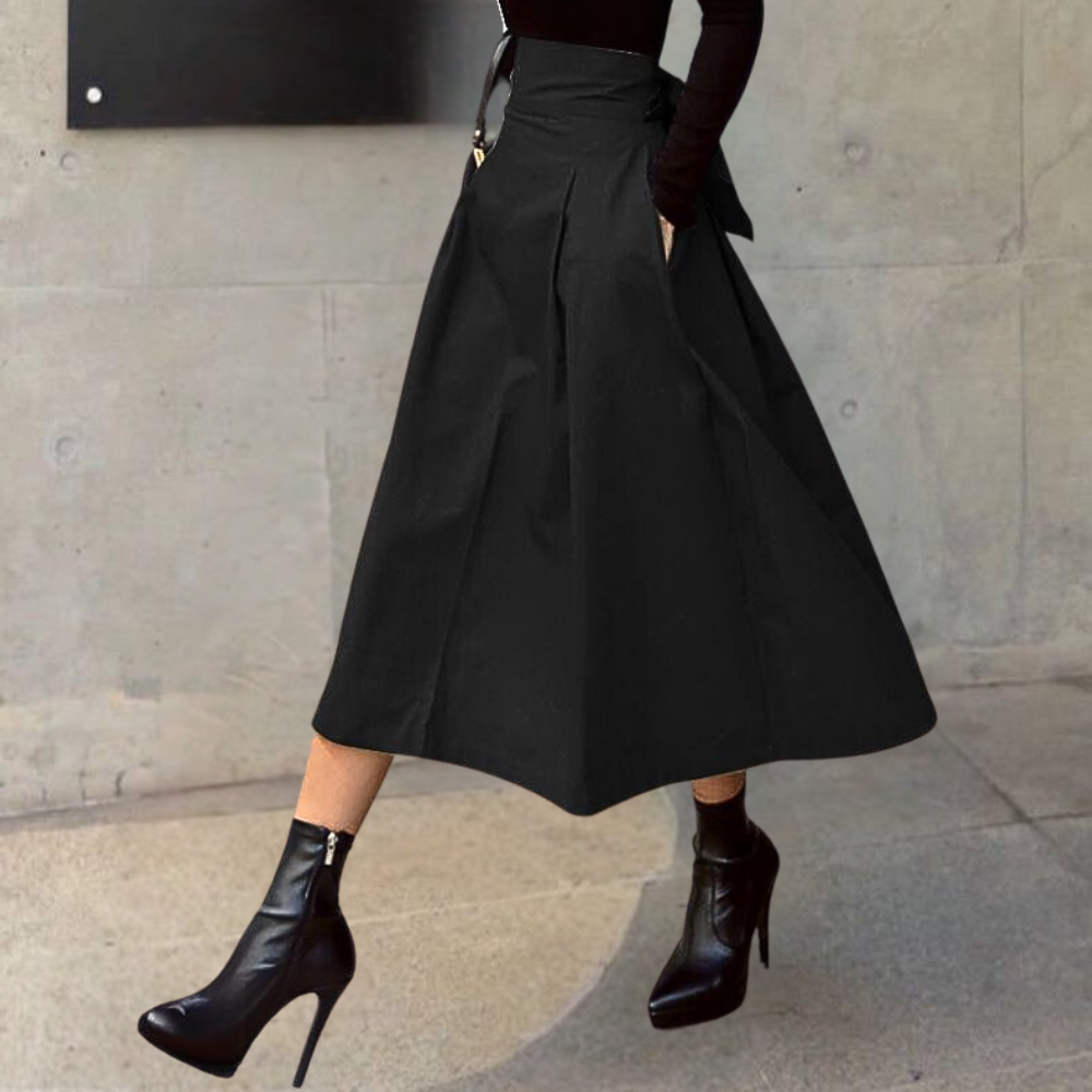 Chique rok met hoge taille voor dames - Gabriella