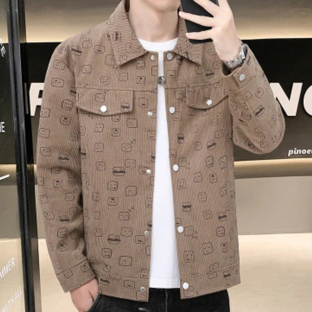 Ionut - Tijdloos stijlvolle corduroy bovenkleding voor heren met een moderne twist