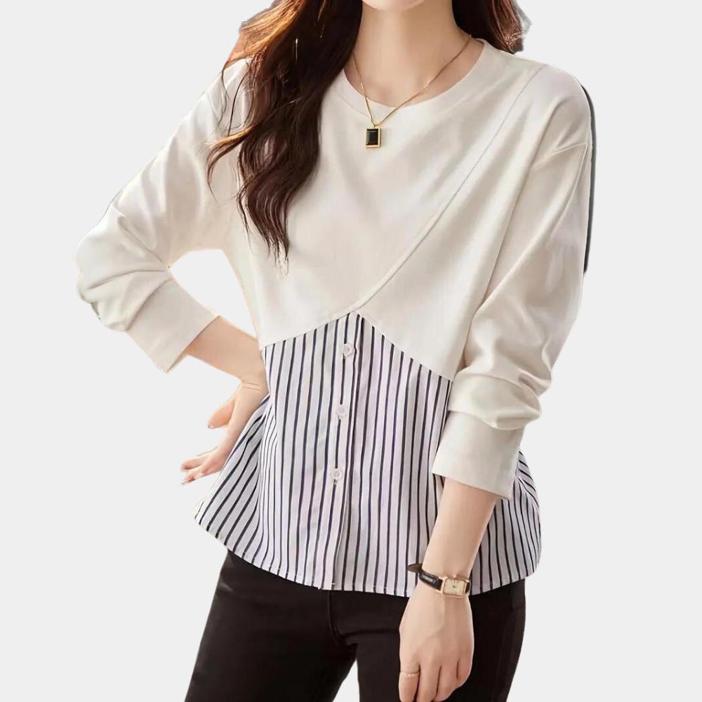 Rozsika - Modern en stijlvol damesshirt met lange mouwen voor elke gelegenheid