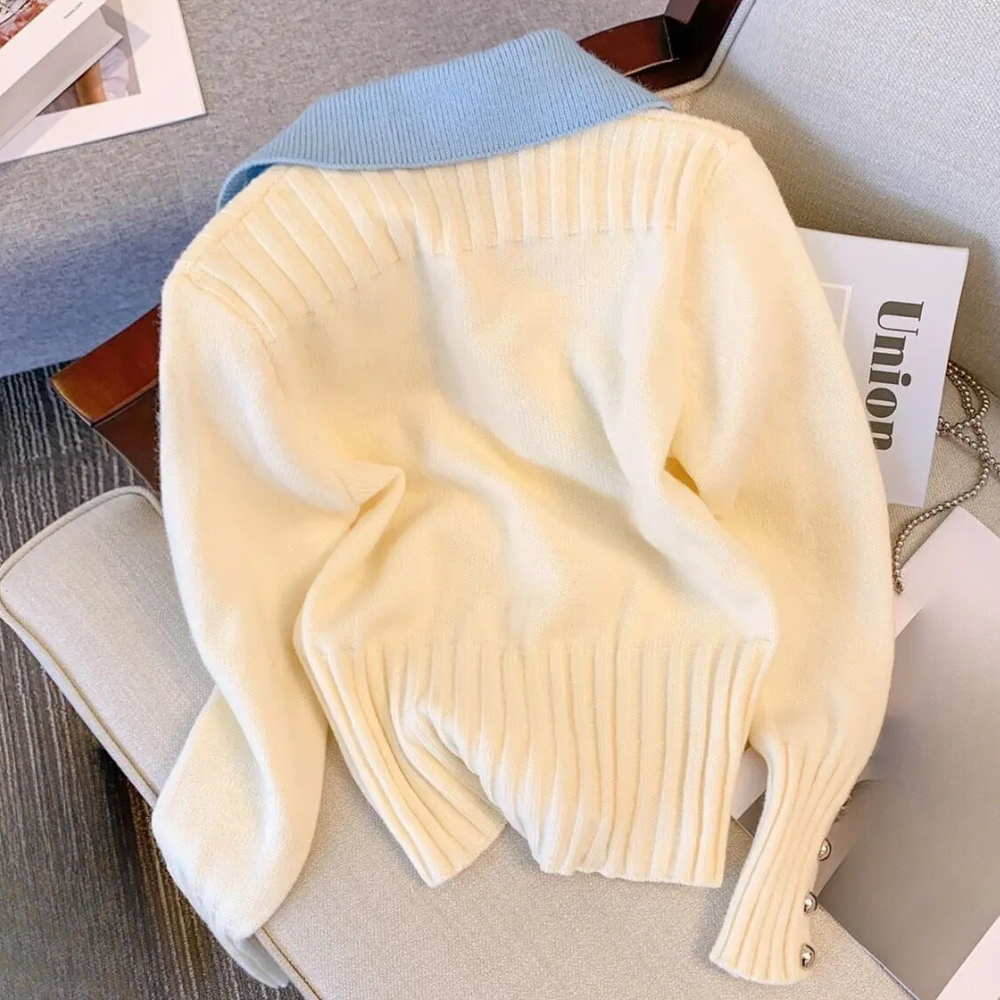 Comfortabel en trendy gebreid vest - Noilani