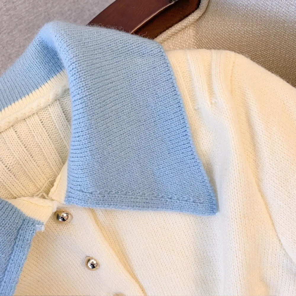 Comfortabel en trendy gebreid vest - Noilani