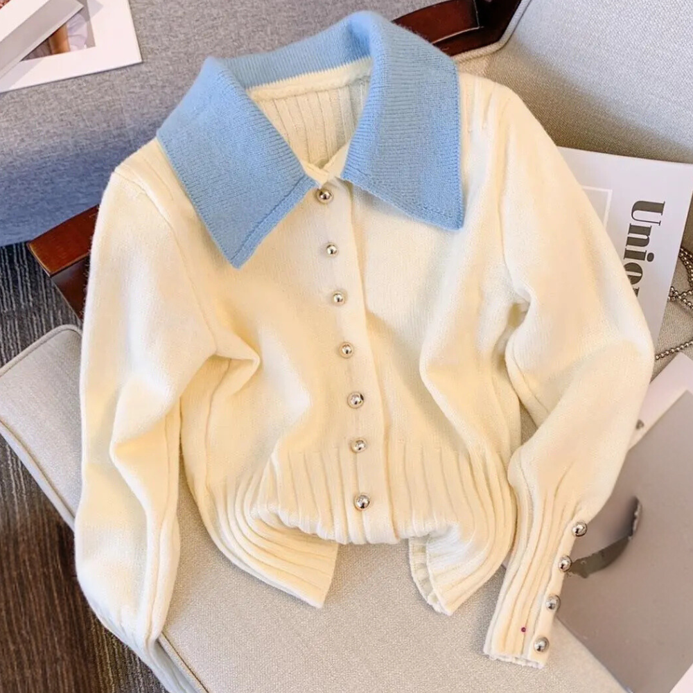 Comfortabel en trendy gebreid vest - Noilani