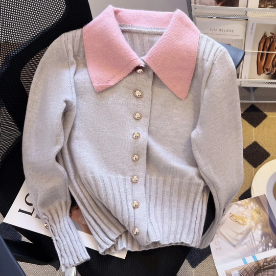 Comfortabel en trendy gebreid vest - Noilani