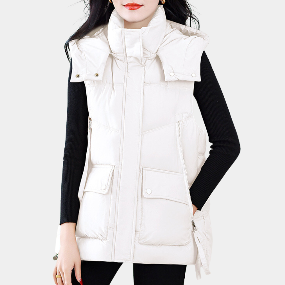Knus & Chic Dik Vest voor Vrouwen - Cheryl