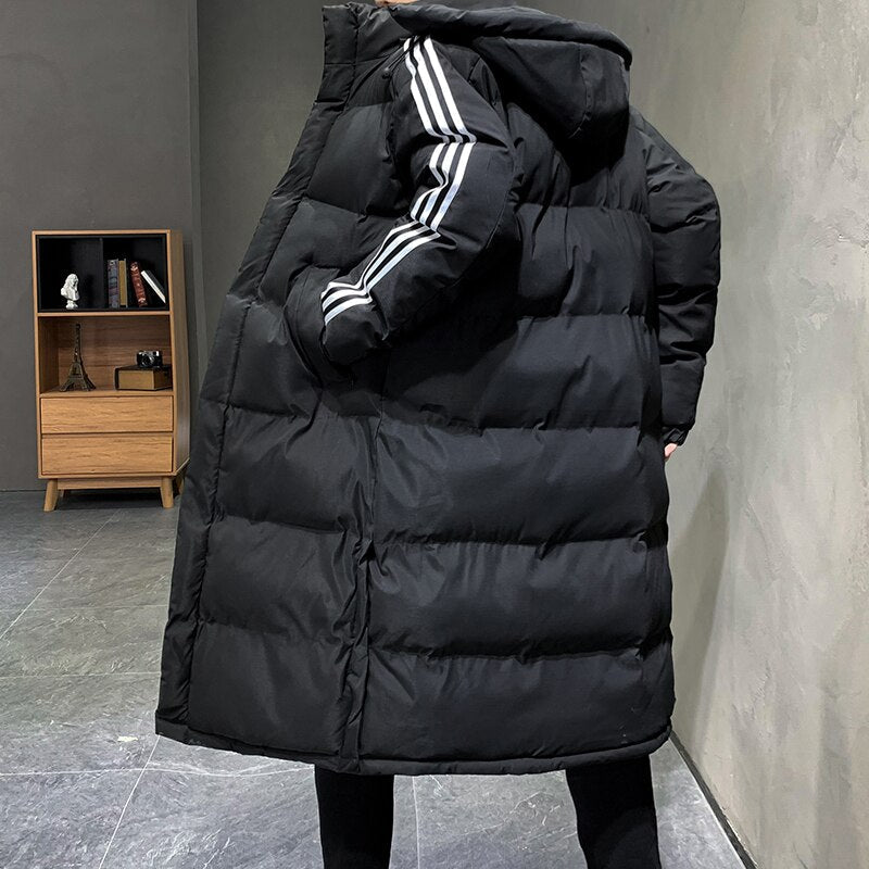 Calvin Winterjacke | Langes Modell mit Kapuze 1