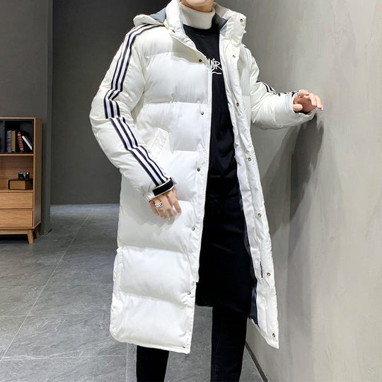 Calvin Winterjacke | Langes Modell mit Kapuze 4