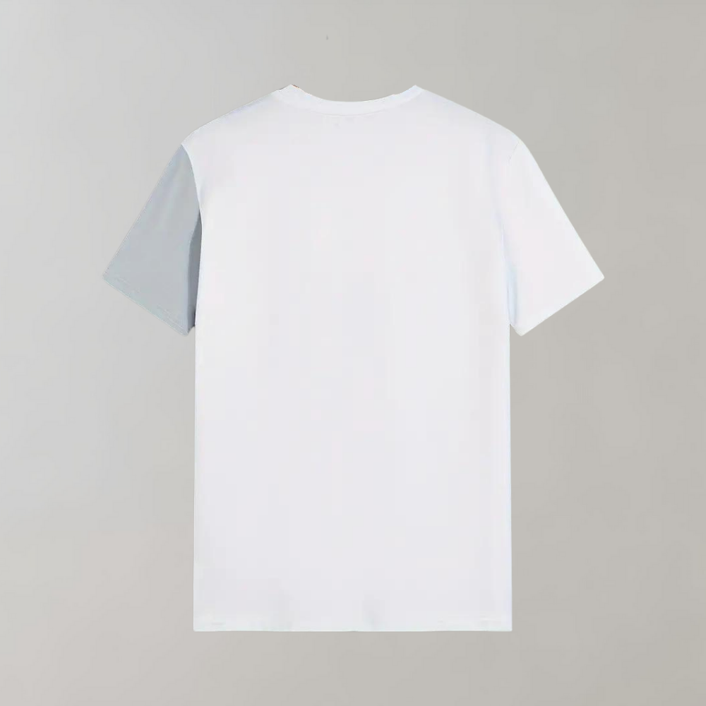 Casual kleurenblok Tshirt voor heren - Lex