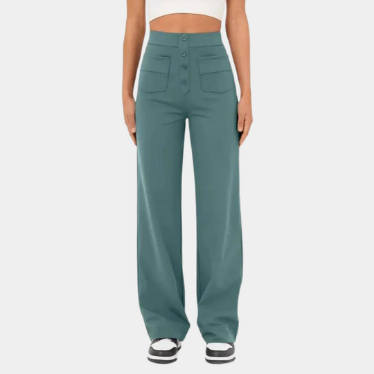 Sienna - Casual broek met hoge taille voor dames