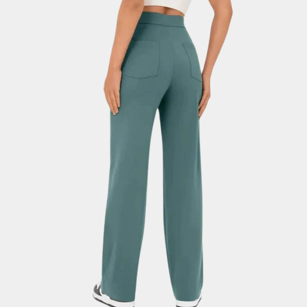 Sienna - Casual broek met hoge taille voor dames