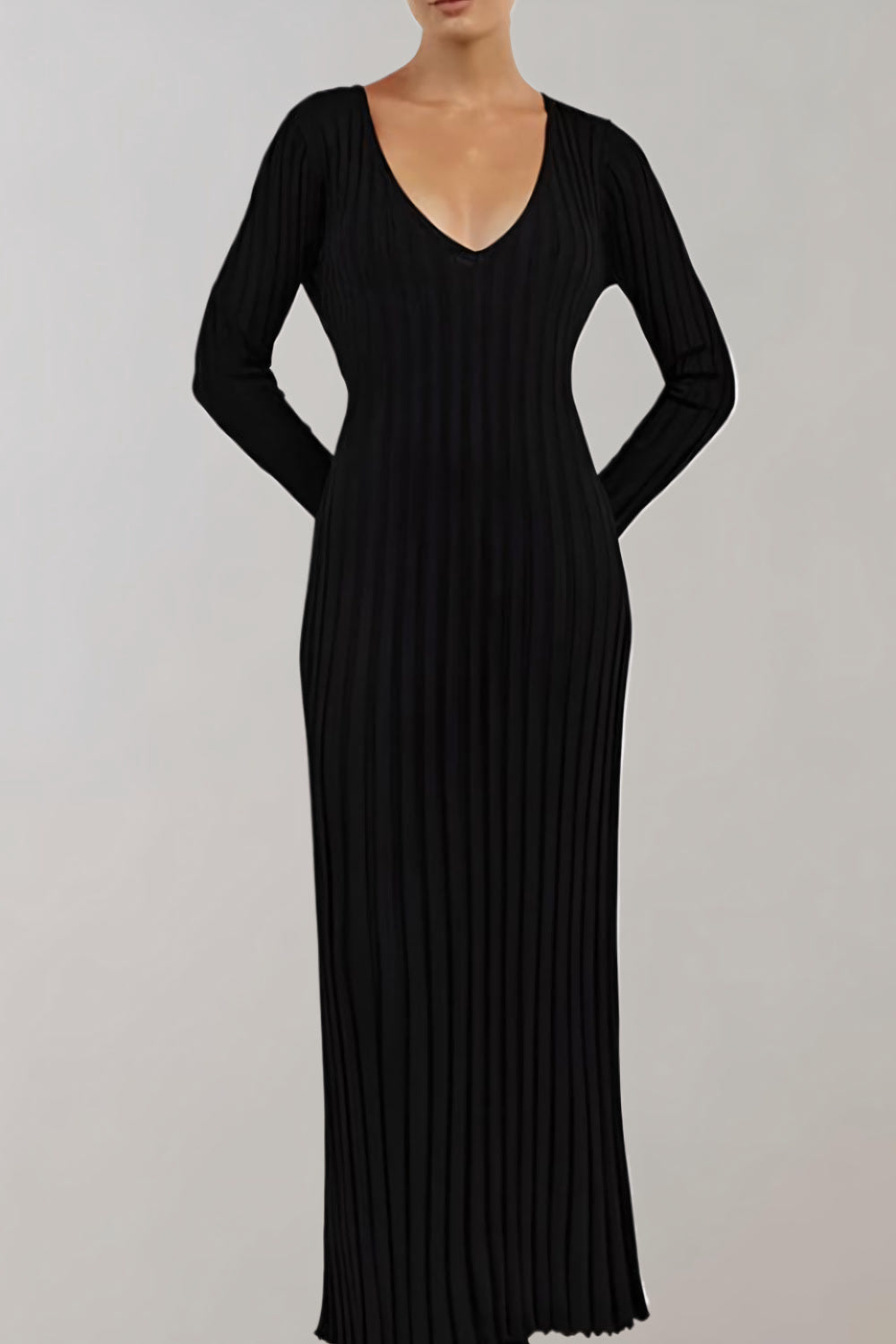 Dames Katoenen Jurk Elegant Vloeiend Silhouet - Celestine-2