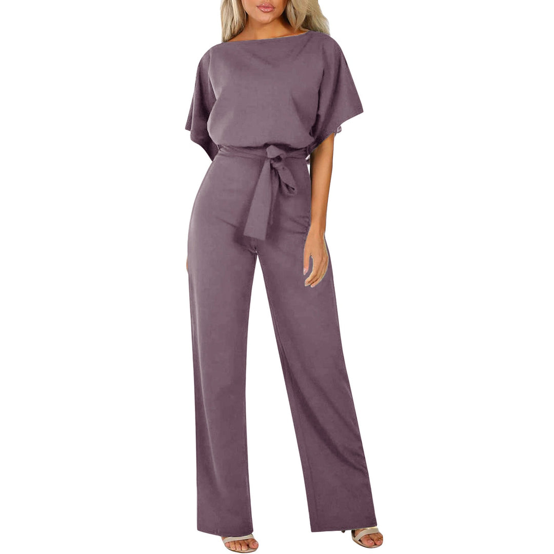 Clarissa - Elegante Jumpsuit voor Dames met Tailleceintuur