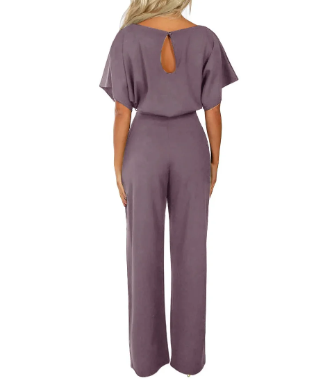 Clarissa - Elegante Jumpsuit voor Dames met Tailleceintuur