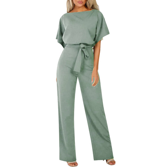 Clarissa - Elegante Jumpsuit voor Dames met Tailleceintuur