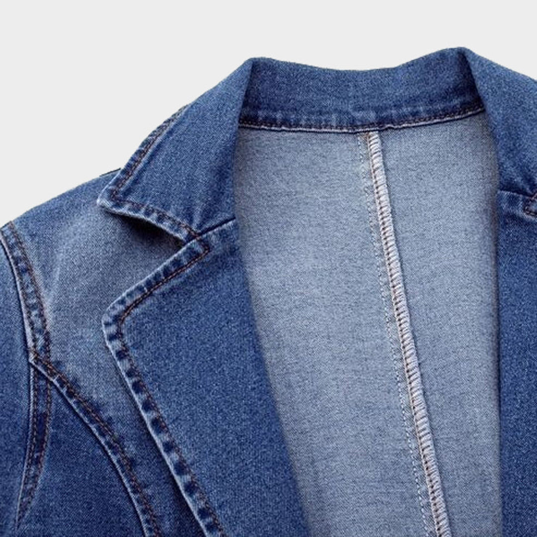 Trendy Denim Blazer voor dames - Madison
