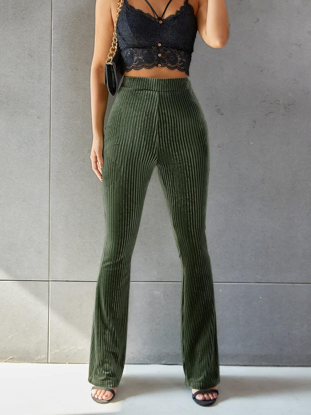 Corrduroy broek Dames | High waist & Retro silhouet