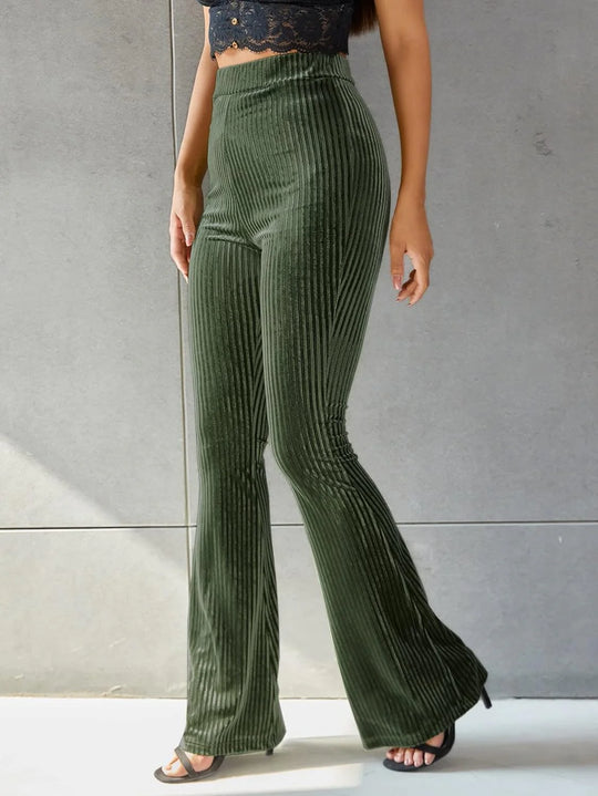 Corrduroy broek Dames | High waist & Retro silhouet